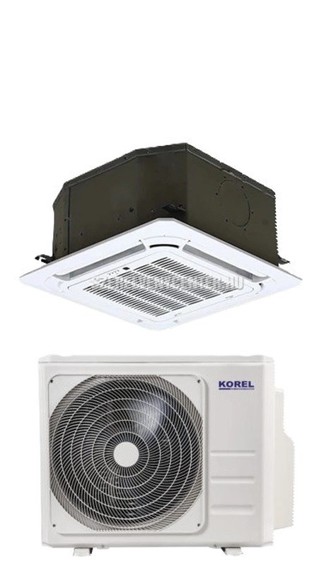 Korel Kazettás KCA3U/KOX330-18HFN8 mennyezeti split klíma 5,3kW
