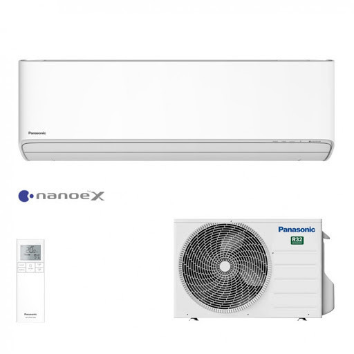 Panasonic Z Etherea KIT-Z42-ZKE Fehér oldalfali split klíma 4,2kW A++/A+, WiFi, Aero Wings, Nanoe-X MK2 szűrővel