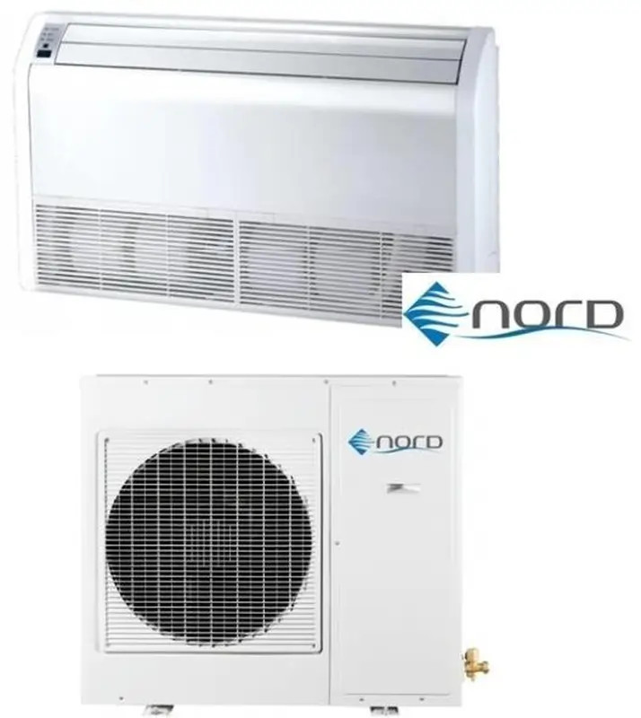 Nord NUD35ZD/A-T-NUD35W/NhA-T, split klíma, mennyezeti-parapet szett, ipari készülék 3,5 kW