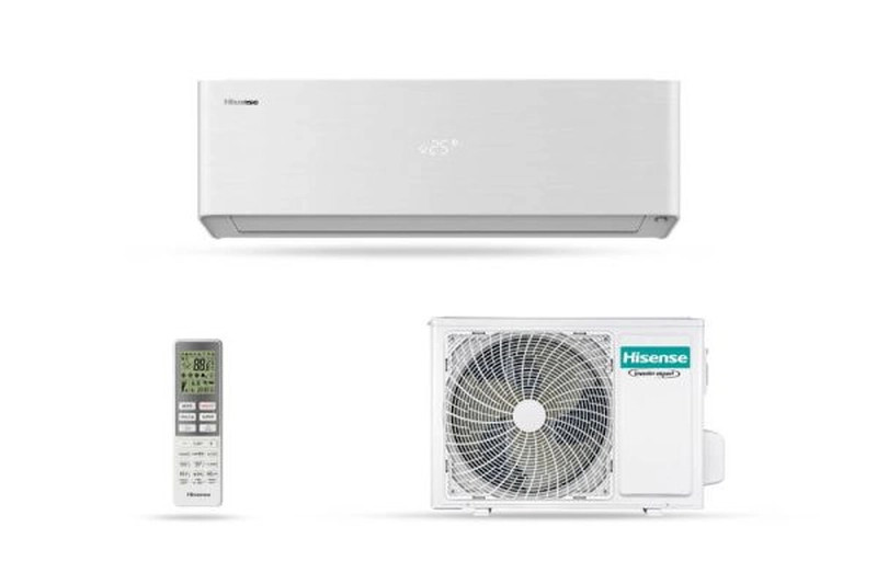 Hisense Energy Pro X White QH25XV3A 2,6kW split klíma, beépített WiFi, csepptálca fűtés, A+++, Smart Eye szenzor