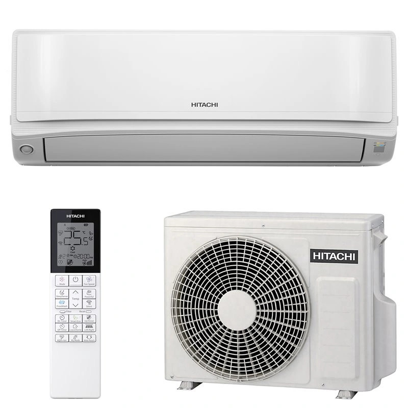 Hitachi New Airhome 600 RAK-VJ50RHAE/RAC-VJ50WHAE oldalfali mono split klíma 5kW