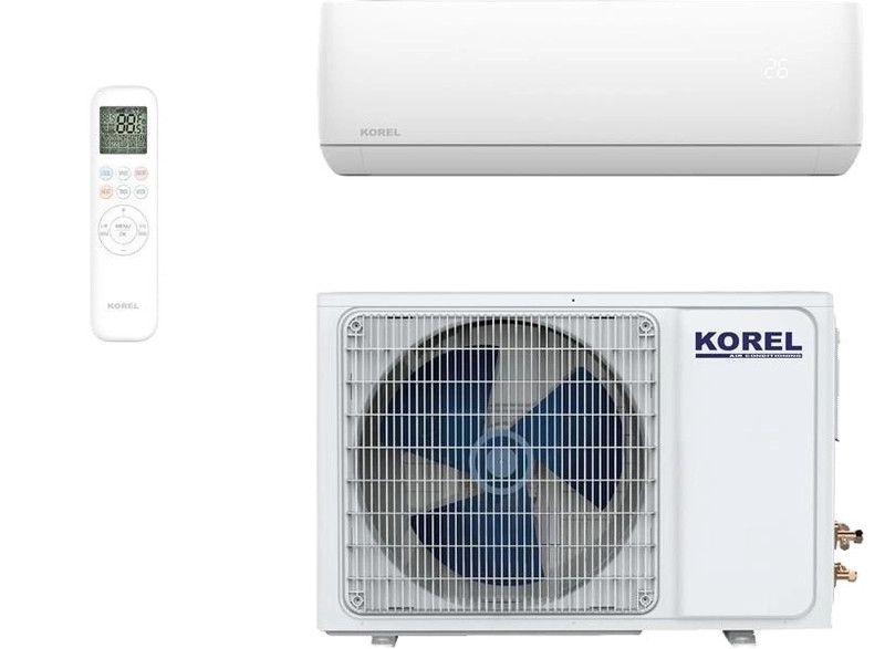 Korel Urban Plus KSAJA-12DCEG, mono split klíma oldalfali szett, 3,5 kW, WIFI, csepptálca fűtéssel, téliesített készülék